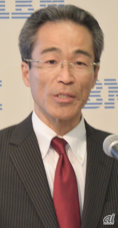 日本IBM 執行役員 インダストリー・ソリューション事業担当 鶴田規久氏