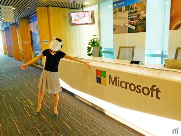 さまざまな消費者向けMicrosoft製品もここで体験できるのね。