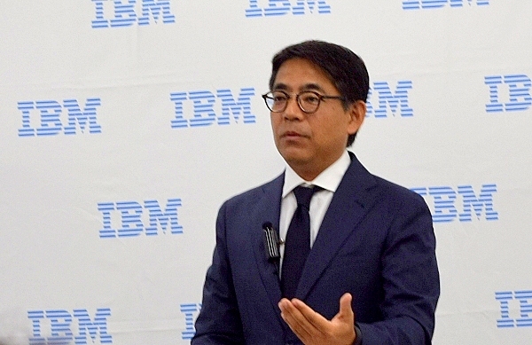 日本オラクルの顔だった三澤氏が日本IBMへ。ブロックチェーンなど新しい技術も含め、統合的なクラウド基盤で制御できるようにしていくと話した