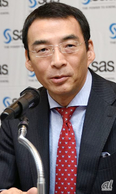 SAS Institute Japan 代表取締役社長 堀田徹哉氏