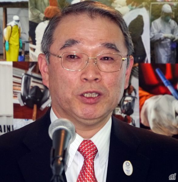 NEC 代表取締役会長の遠藤信博氏
