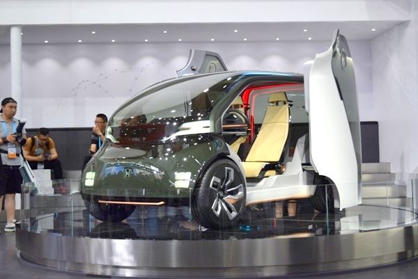 BMWの展示車。