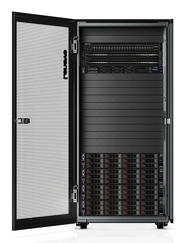 Lenovo ThinkAgile CX2200 system for Microsoft Azure Stack in a 25U Rack