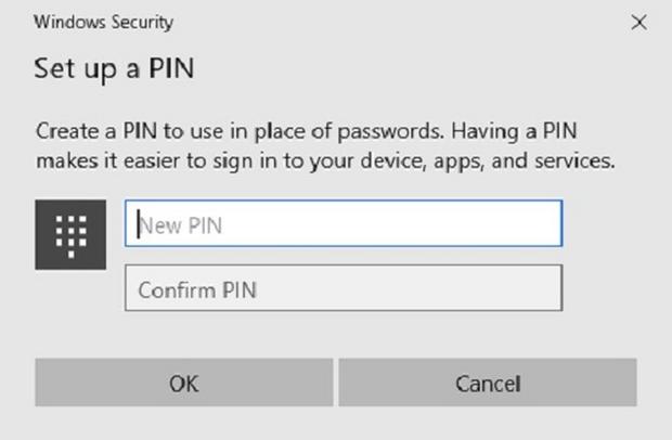 Windows 10のPIN

　Windows 10デバイスではパスワードによるログイン認証も可能だが、Windows HelloへのアクセスにはPINが要求される。その理由は詳細説明にある通り、とにかく「より優れている」というものだ。

　同社は理由の1つとして、こう説明している。「（中略）Hello PIN は、PIN が設定された特定のデバイスに関連付けられる（中略）その PIN は、その特定のハードウェアを持っていない人には役に立たない」
