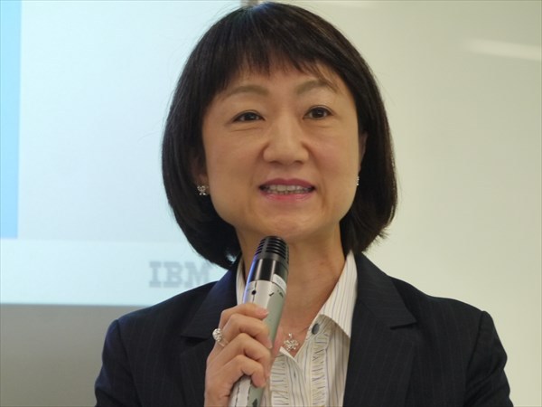 日本IBM　執行役員 IBMクラウドSW＆アナリティクス事業部の三浦美穂事業部長