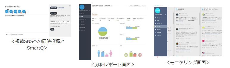 SkyDesk Socialの利用画面