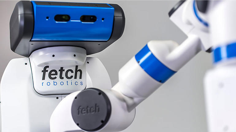 Fetch Roboticsのロボットアーム搭載型自走式ロボット「Fetch」