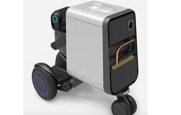 Segway「Loomo Go」

　Segwayが2018年のCESで発表した「Loomo Go」は興味深い企業向けのデバイスだ。

　この配送用ロボットは、事務用品や文書などを含む、会社内での物品配送が可能で、屋内で人間が歩く速度で利用することを前提に設計されている。