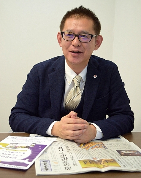 デジタルコンテンツ室副部長を務める菅原祥氏。岩手日日は、これまで交流の機会が少なかった東海新報社と記事交換という形で連携するようになった