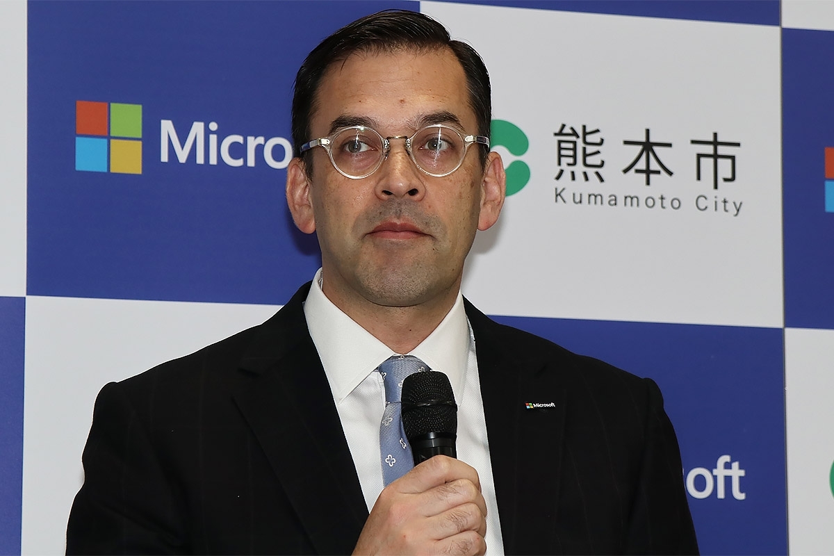 日本マイクロソフト 代表取締役社長 平野拓也氏