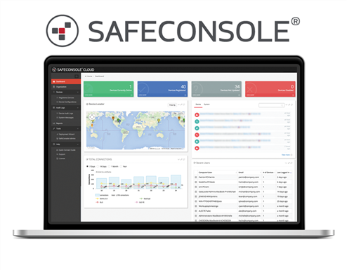 「SafeConsole」の管理画面のイメージ