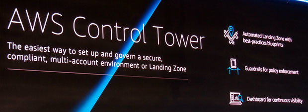 大規模なマルチアカウント環境を統制を確保するために提供される「AWS Control Tower」