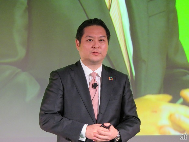 写真1：SAPジャパンの福田譲 代表取締役社長