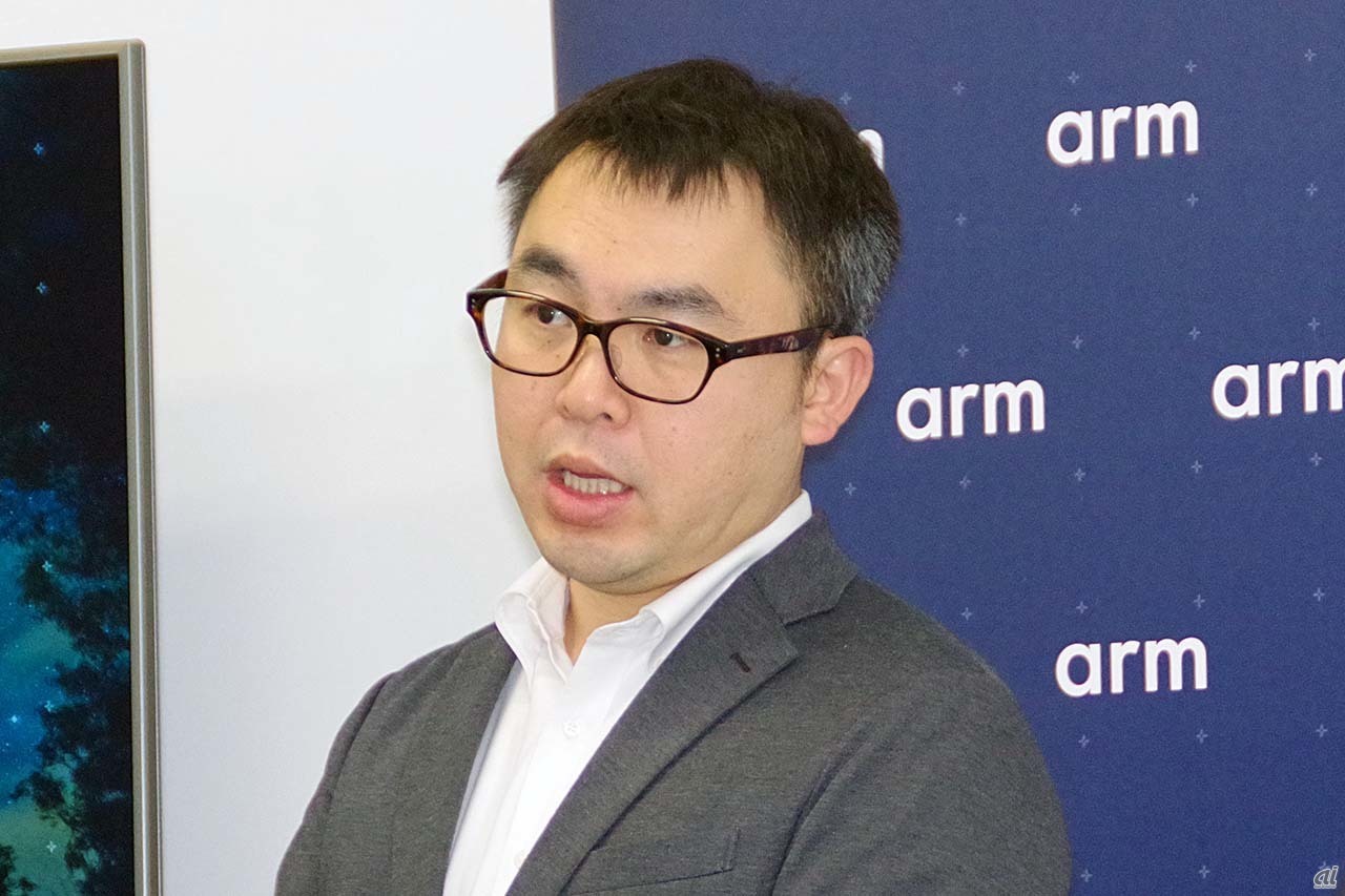 Arm IoTサービスグループ データビジネス担当 バイスプレジデント 兼 ジェネラルマネージャーの芳川裕誠氏