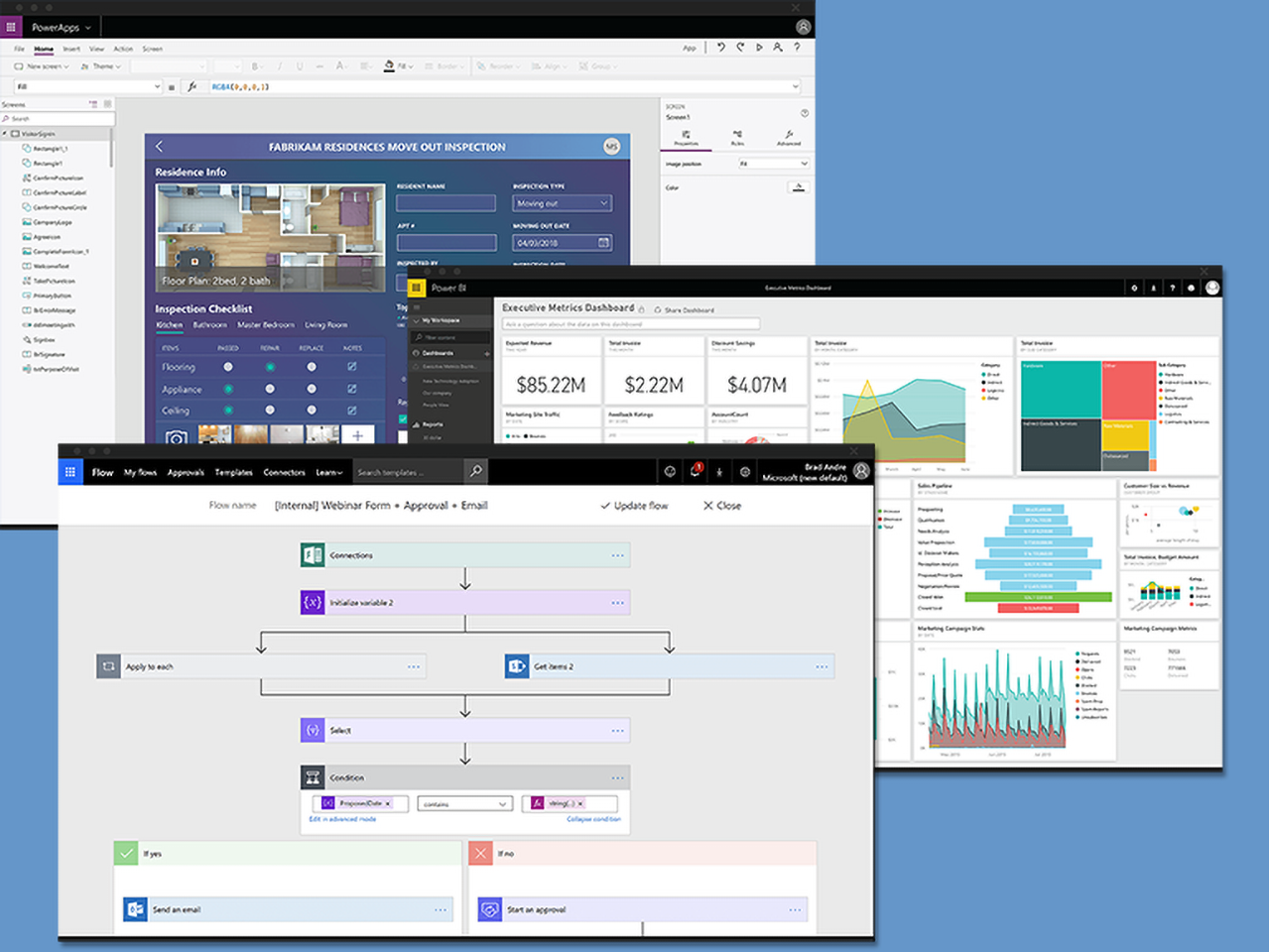 Power Bi Powerapps Flowを Power Platform に統合するmsの狙い Zdnet Japan