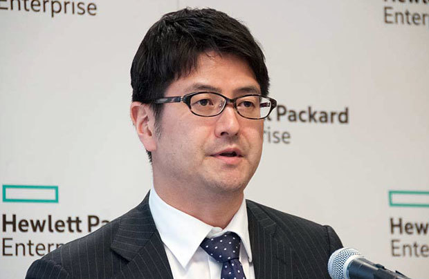 日本ヒューレット・パッカード Pointnext事業統括 ハイブリッド製品統括本部 A＆PSビジネス開発本部長の挟間崇氏