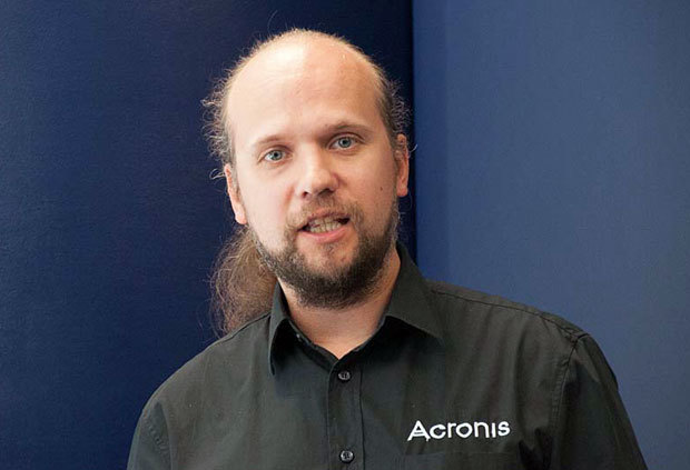 Acronis プロダクトおよびテクノロジーポジショニング グローバル ディレクターのAlexander Ivanyuk氏