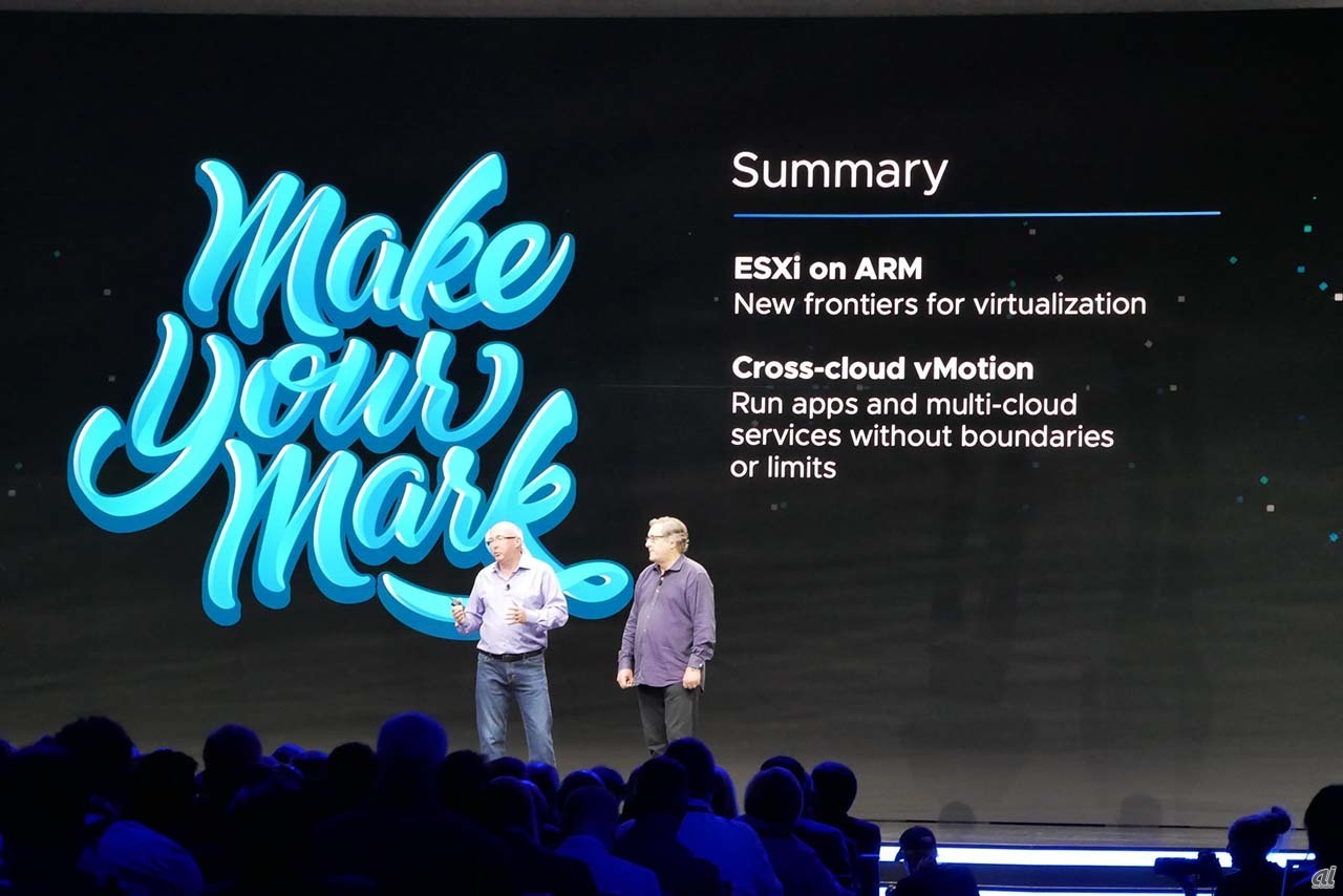 「ESXi on ARM」と「Cross-cloud vMotion」を紹介