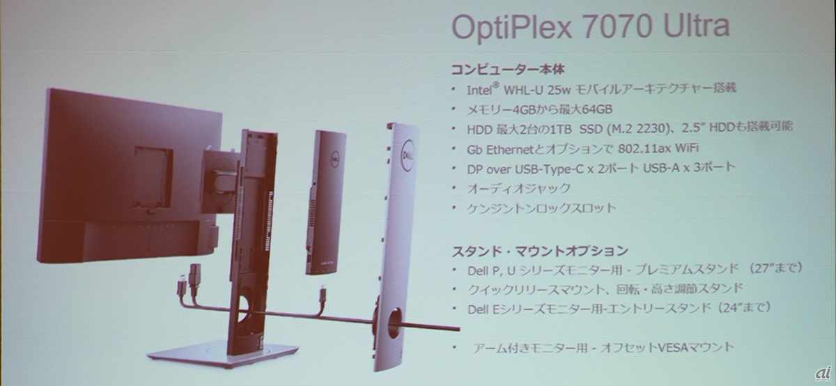 OptiPlex 7070 Ultraの概要