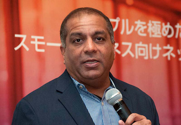 HPE Aruba バイスプレジデント スモール＆ミディアムビジネス事業統括のAmol Mitra氏