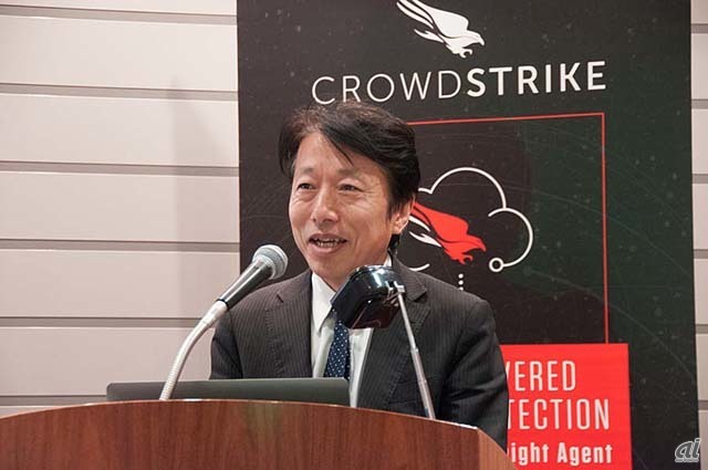 CrowdStrike Japan ジャパン・カントリー・マネージャーの河合哲也氏