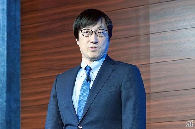 日本マイクロソフト代表取締役社長の吉田仁志氏