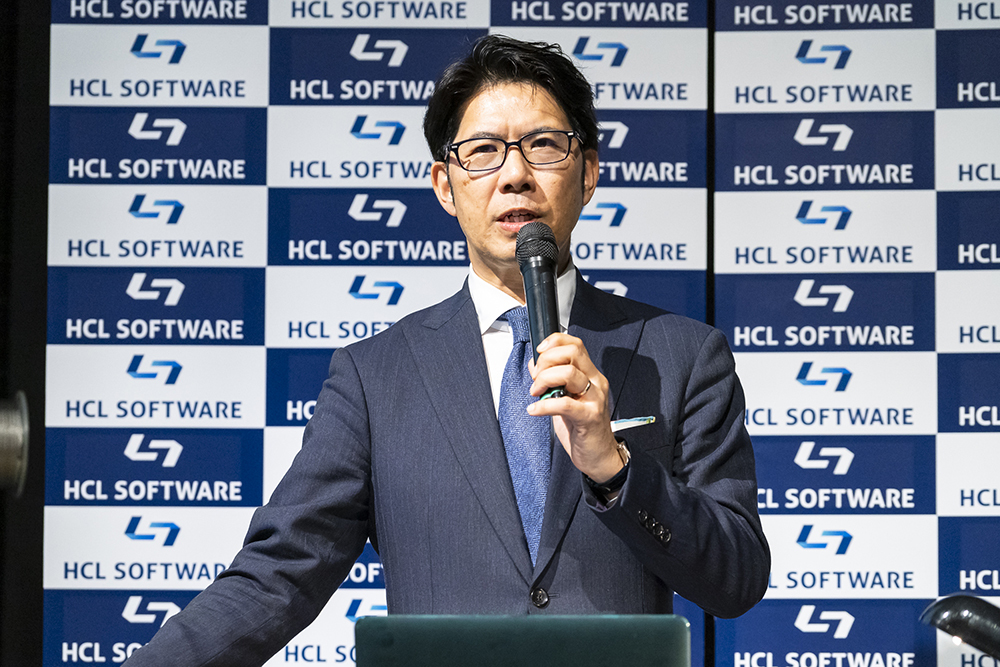 HCLソフトウェア  カントリーマネージャーの出羽 啓祐氏