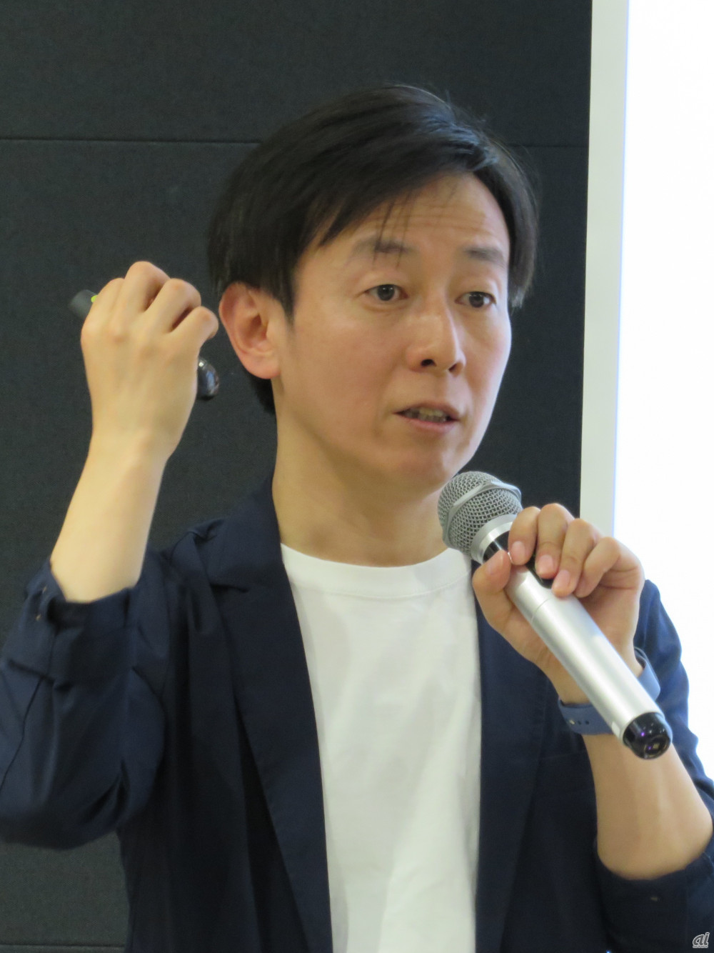 サイボウズ代表取締役社長の青野慶久氏