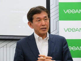 ヴィーム日本法人社長がバックアップ市場で「3年後にシェアトップ」宣言