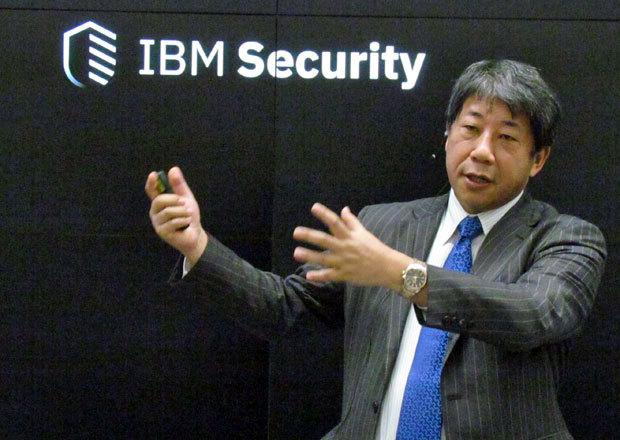 日本IBM 執行役員 セキュリティー事業本部長の纐纈昌嗣氏
