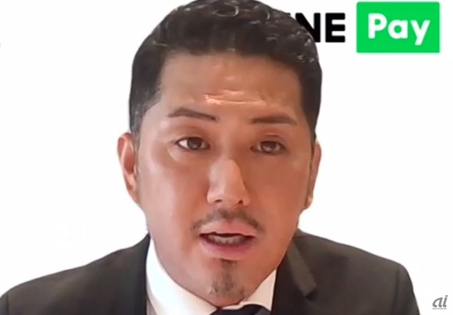 LINE Pay 代表取締役社長CEO 長福久弘氏