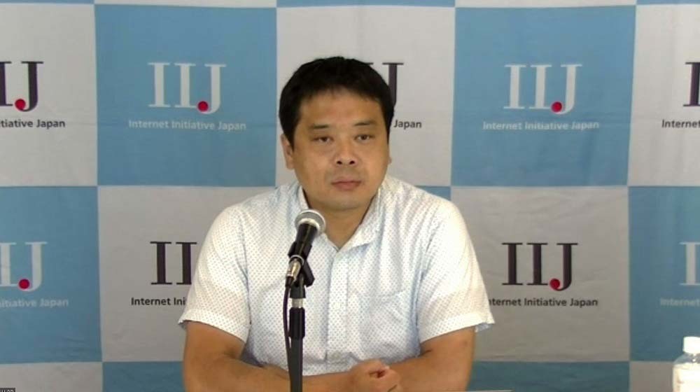IIJ IoTビジネス事業部 副事業部長の齋藤透氏