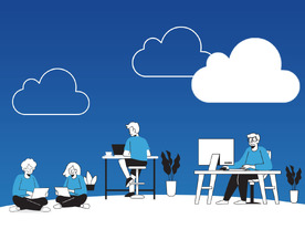 ニフクラデスクトップサービスで、テレワークに最適な“どこでもオフィス”を即実現！