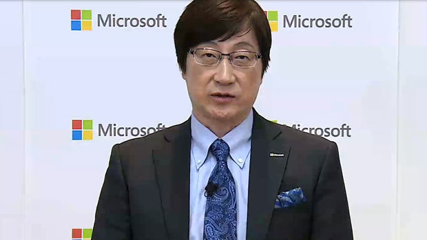 日本マイクロソフト 代表取締役社長の吉田仁志氏