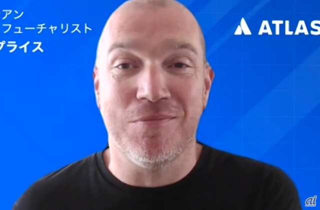 Atlassian ワークフューチャリスト Dominic Price氏