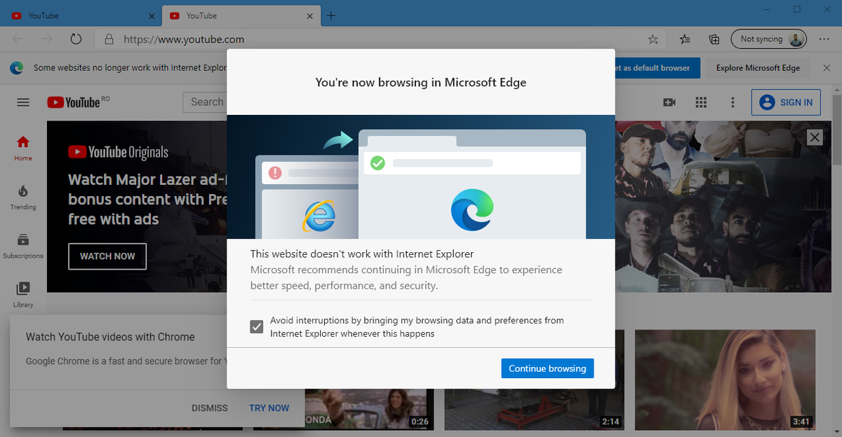 IE」で一部のサイトを開くと「Edge」に転送--脱IEの一環で - ZDNET Japan