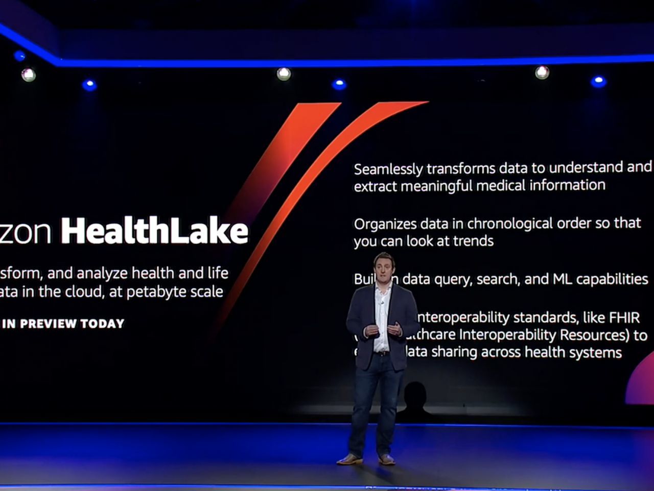 AWS、「Amazon HealthLake」発表--医療やライフサイエンス業界向けビッグデータストア