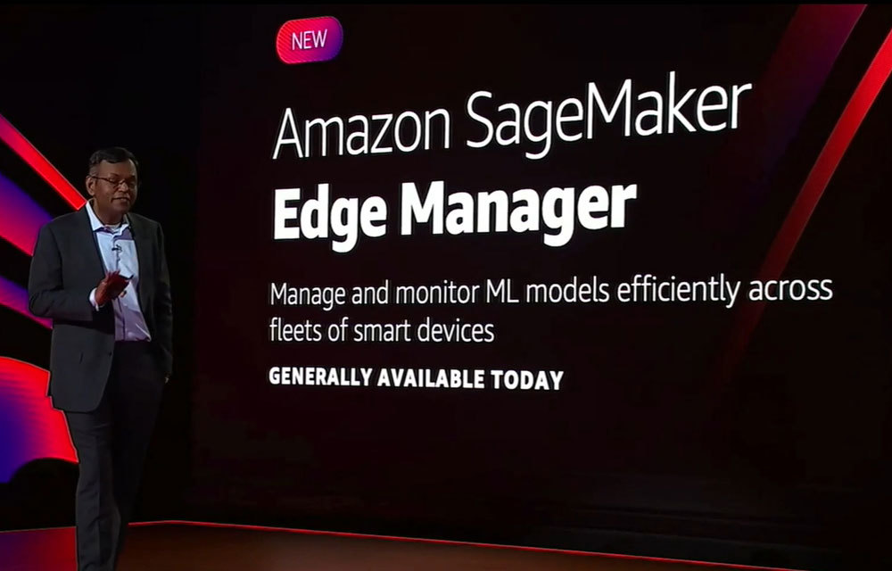 エッジ向け機械学習管理の「Amazon SageMaker Edge Manager」