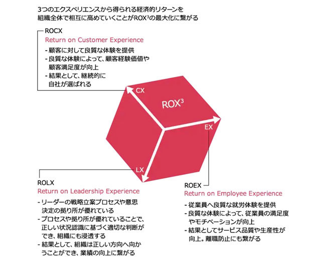 ROX<sup>3</sup>のイメージ