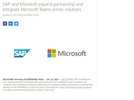 マイクロソフトとSAPの提携強化がもたらす新たな市場競争とは