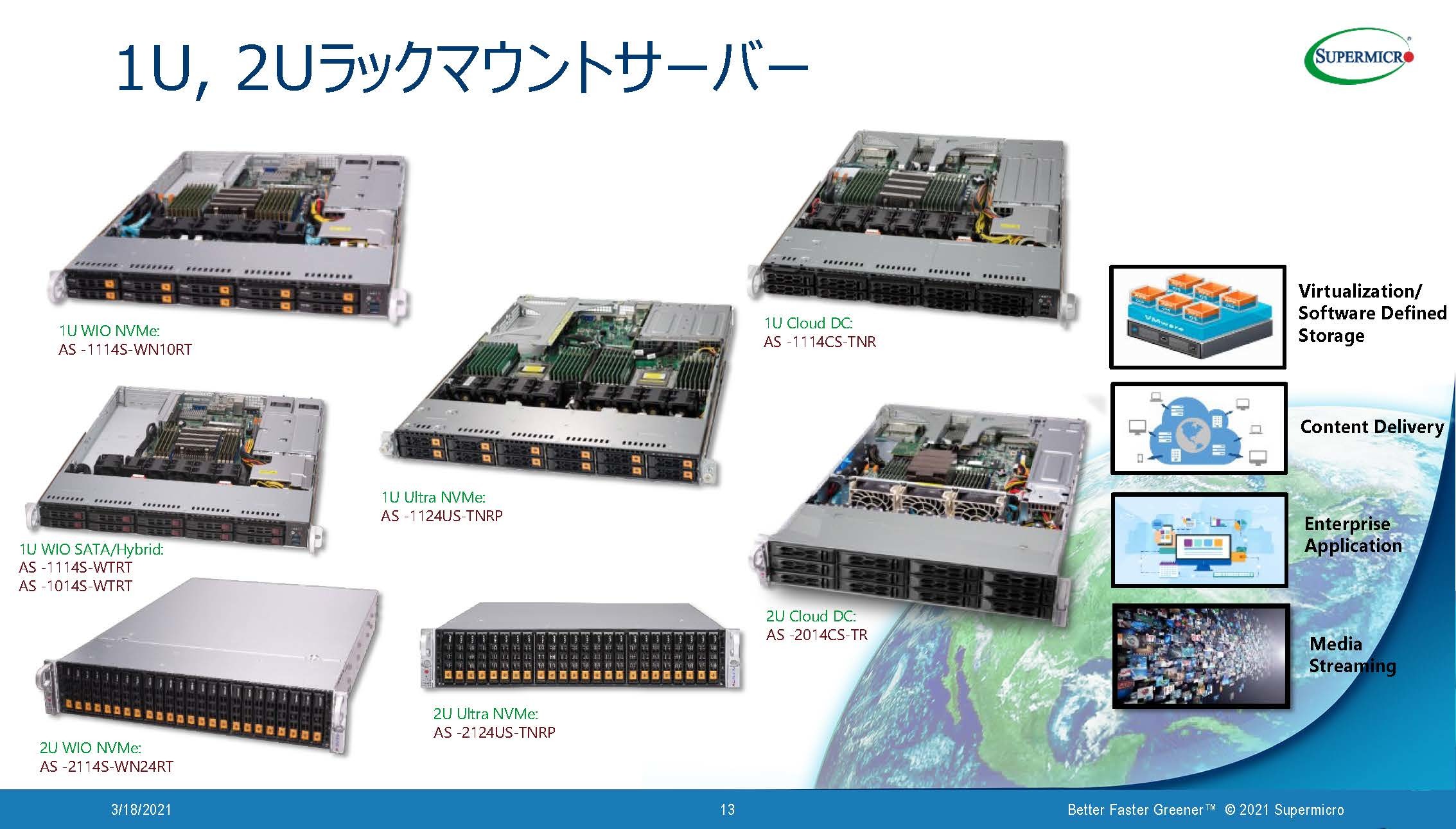 高パフォーマンス性を誇るamdのサーバ向けcpuを生かし Supermicroは豊富なラインアップのサーバ製品群で幅広いニーズに対応 Zdnet Japan
