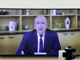 アマゾンのベゾスCEO、法人税増税を含むインフラ整備計画を支持