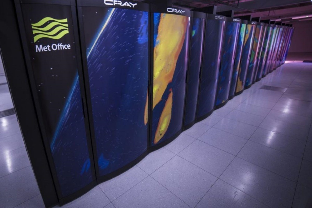 Met Officeのスーパーコンピューター