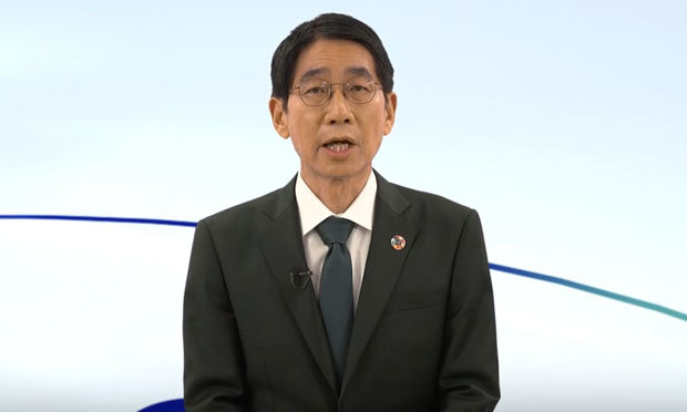 NEC 代表取締役執行役員社長兼CEO（最高経営責任者）の森田隆之氏