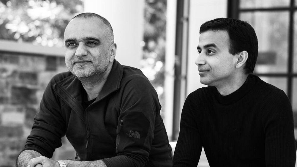 Dheeraj Pandey, left, and Manoj Agarwal are launching a developer-focused CRM called DevRev.