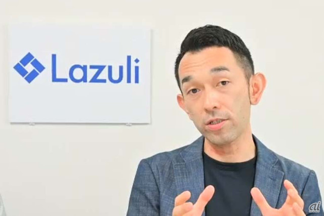 Lazuliの代表取締役で最高経営責任者／最高技術責任者（CEO/CTO）の萩原静厳氏