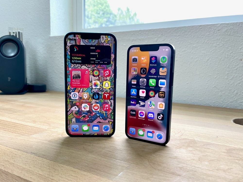 iPhone 13とiPhone 13 mini。<br>提供：Jason Cipriani/ZDNet