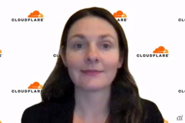 米Cloudflareの共同創設者で社長兼最高執行責任者（COO）のMichelle Zatlyn氏