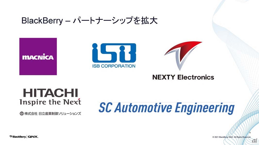 今回発表された日本のパートナー企業