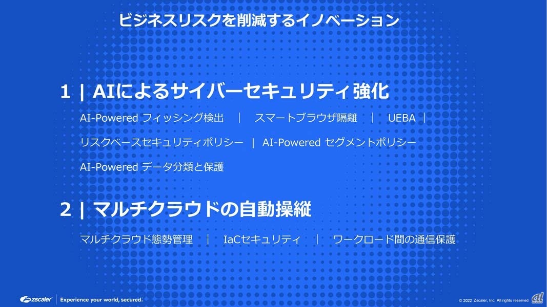 今回のアップデートの柱となる主な新機能